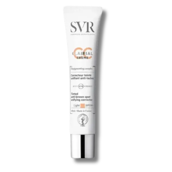 svr clairial creme ecran solaire anti tache teintée