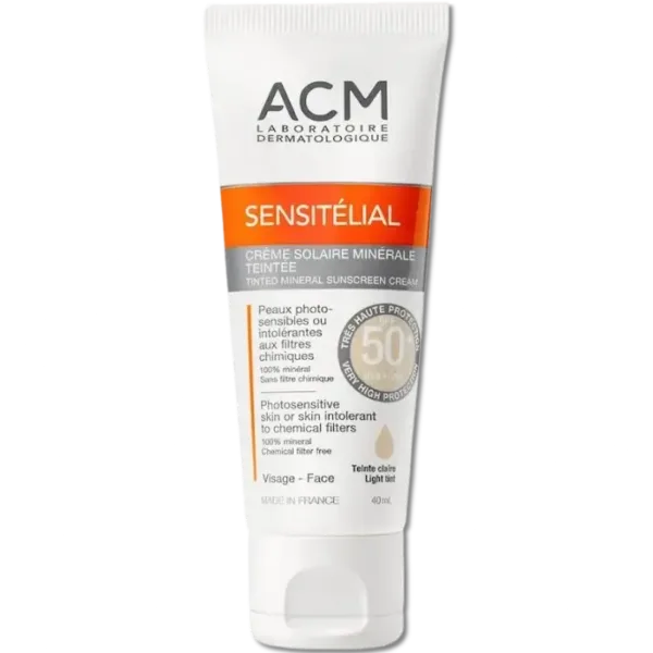 ACM Sensitélial SPF50+ | Ecran Peau Sensible Teinte Claire 40ml