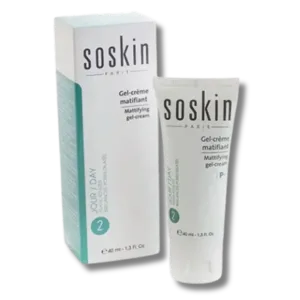 Soskin Gel Matifiant Creme Hydratante Peau Mixte a Grasse 40ml