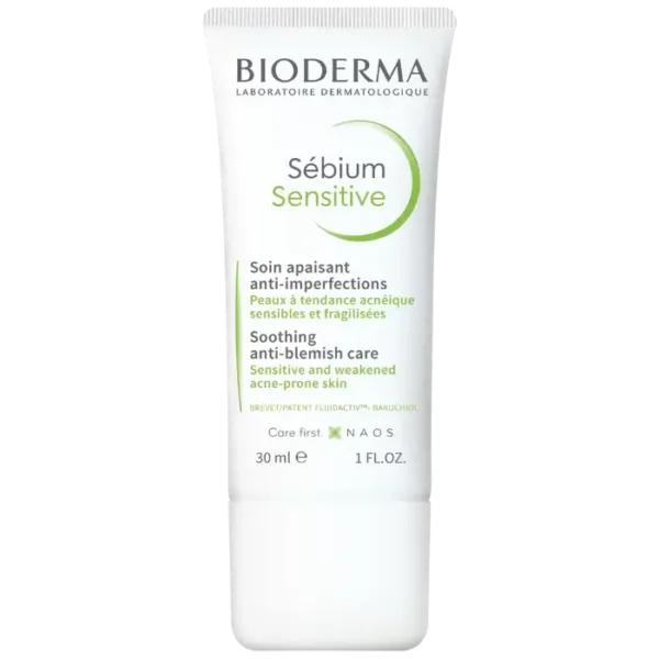 Bioderma Sebium Sensitive | Soin Anti-imperfection Peau Sensible 30ml