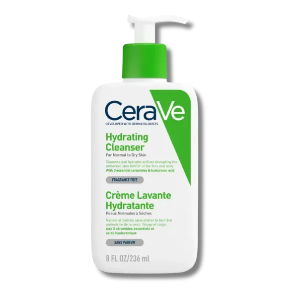 Cerave Hydrating Cleanser | Gel Nettoyant Peau Seche 236ml