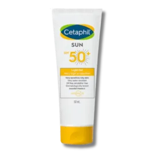 cetaphil sun ecran solaire light gel peau grasse invisible