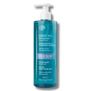 Ducray Keracnyl | Gel Nettoyant Peau Grasse a Tendance Acne 400ml