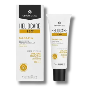 helio care 360 gel oil free peau grasse invisible