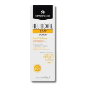 helio care 360 creme solaire peau grasse teinte