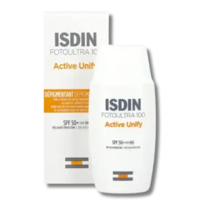 isdin fotoultra100 active unify, ecran solaire anti tache invisible