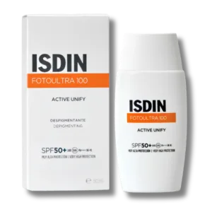 isdin fotoultra100 active unify, ecran solaire anti tache invisible