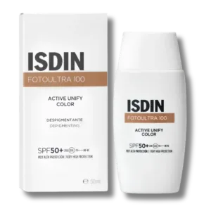 isdin fotoultra100 active unify color, ecran solaire anti tache teinte