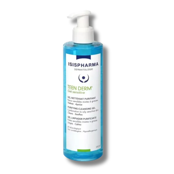 Isispharma Teen Derm | Gel Nettoyant Peau Grasse 250ml