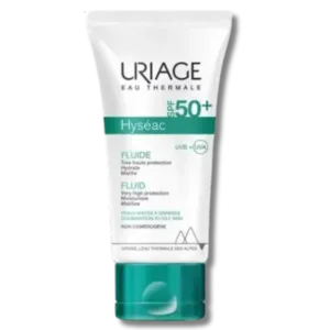 uriage hyséac ecran solaire peau grasse invisible 50mL