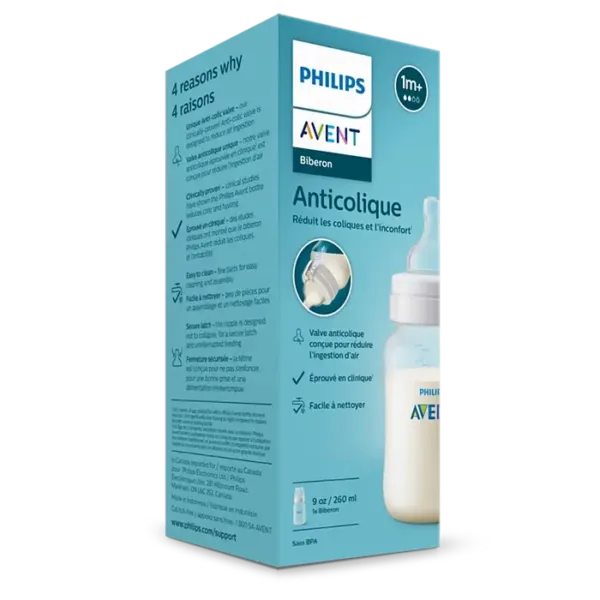 Avent Biberon Anti-colic 1mois+ 260ml