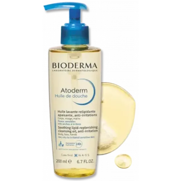 Bioderma Atoderm Huile de Douche Lavante 200ml