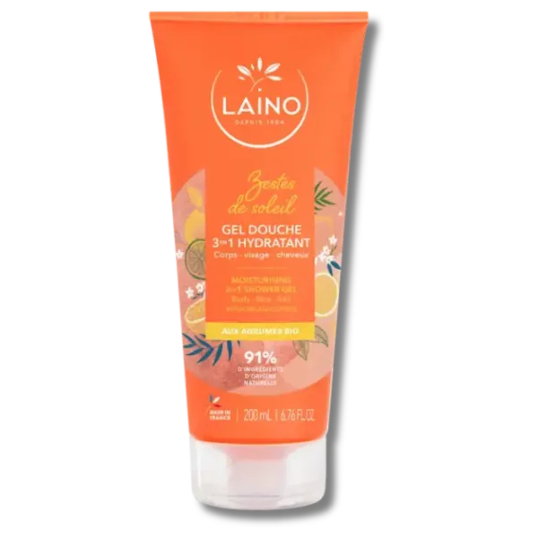 Laino Gestes de Soleil Gel Douche 3en1 Hydratant 200ml