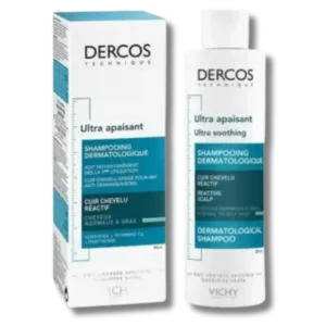 Vichy Dercos Shampoing Ultra Apaisant Cheveux Gras 200ml