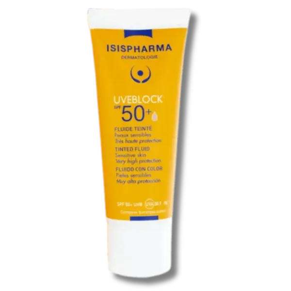 IsisPharma Uveblock Fluide Ecran Teintée SPF50+