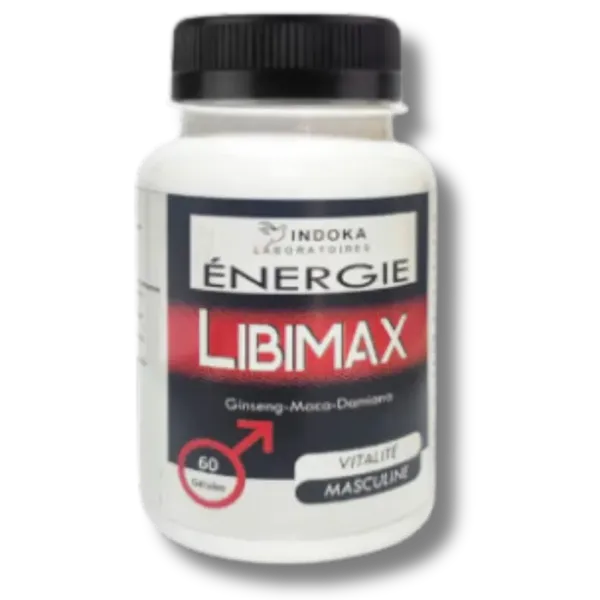 Indoka Libimax Ginseng-Maca-Domiana 60Gélules