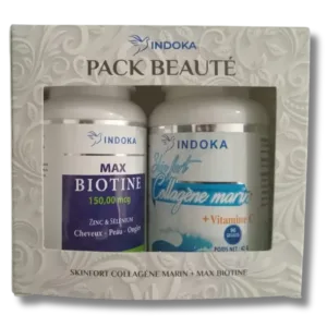 Indoka Pack Beauté - Collagène Marin + Biotine