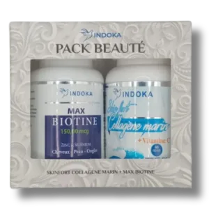 Indoka Pack Beauté - Collagène Marin + Biotine