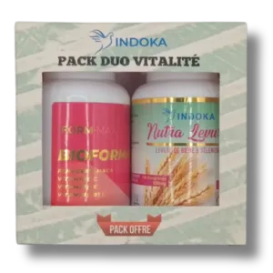 Indoka Pack Duo Vitalité - Bioforma + Levure de Bière