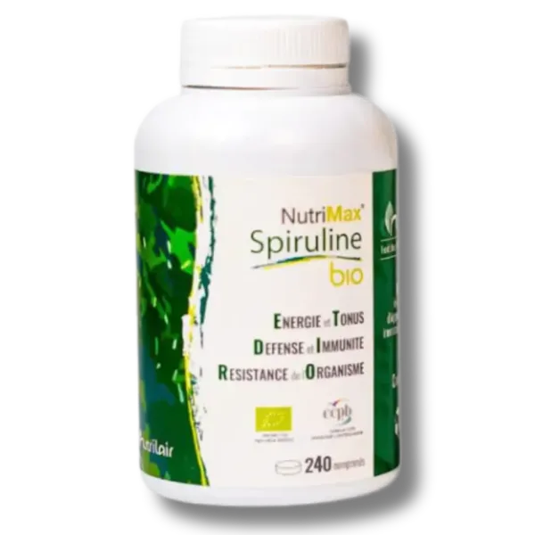 NutriMax Spiruline Bio 240Comprimés