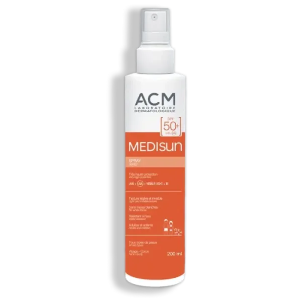 ACM Medisun - Ecran Tous Types de Peaux SPF50+ 200ml