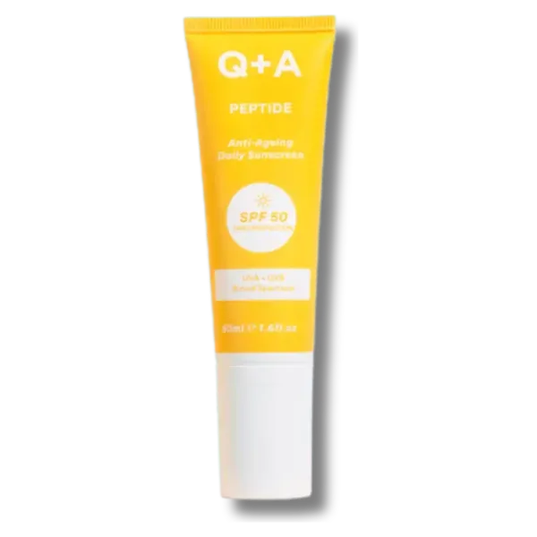 Q+A Peptide - Ecran Anti-age SPF50 50ml