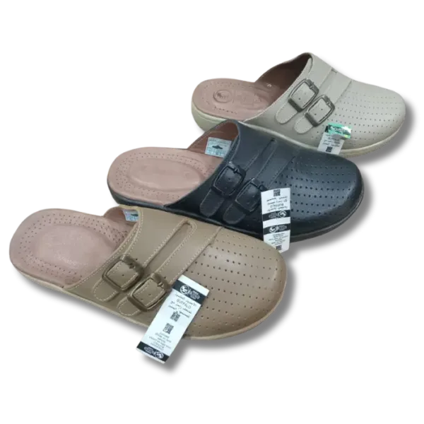 Buffalo - Sabot Médical Femme 100% Cuir