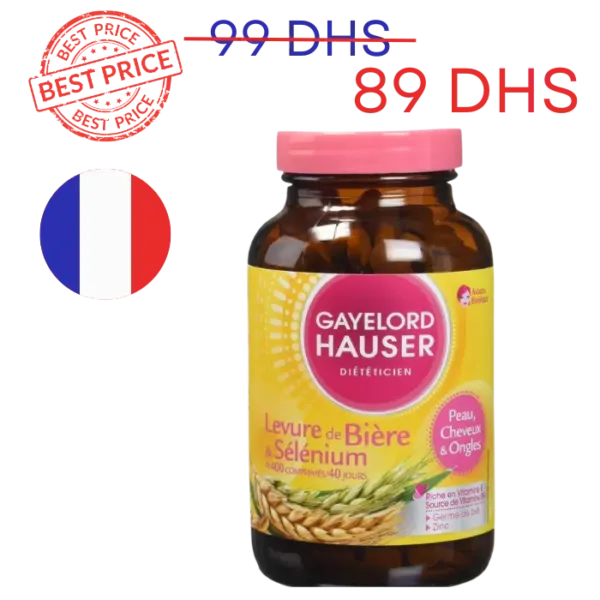 Gayelord Hauser - Levure de Bière & Sélenium 400Comprimés