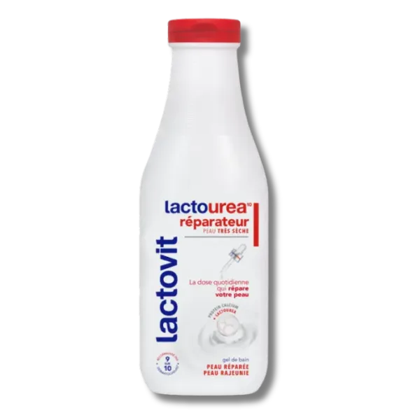 Lactovit Lactourea Réparateur - Gel de Bain Peau Très Sèche 250ml