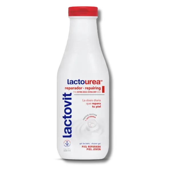 Lactovit Lactourea Réparateur - Gel de Bain Peau Très Sèche 600ml