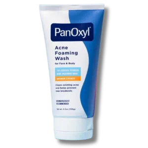 Panoxyl Acne Foaming Face Wash Benzoyl Peroxide 10% Maximum Strength 156g