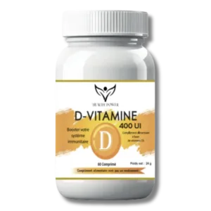 Health Power - D-Vitamine 400UI 60Comprimé