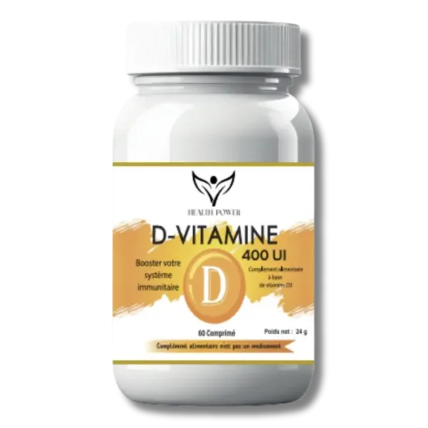 Health Power - D-Vitamine 400UI 60Comprimé