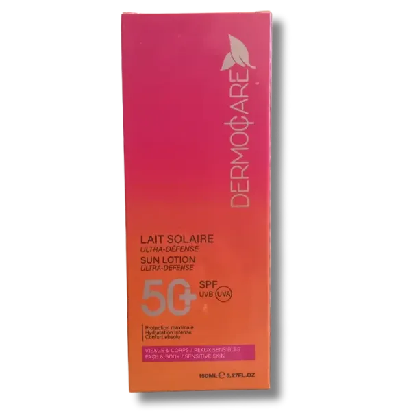DermoCare Lait Solaire SPF50+ 150ml