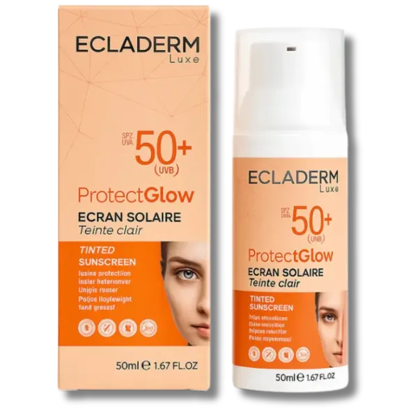 Ecladerm Luxe ProtectGlow - Ecran Tainte Claire SPF50+ 50ml