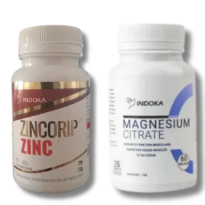 Indoka Pack Relax - Zincorip Zinc 30Comprimés + Magnesium Citrate 60Gélules