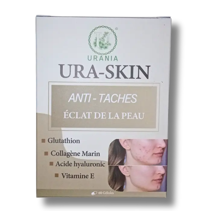 Urania Ura-Skin Anti-taches Eclat de la Peau 60Gélules Urania Ura-Skin Anti-taches Eclat de la Peau 60Gélules
