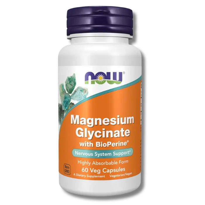 now - Magnesium Glycinate With BioPerine 60Capsules now - Magnesium Glycinate With BioPerine 60Capsules