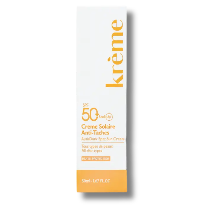 Krème - Crème Solaire Anti-taches Spf50 Krème - Crème Solaire Anti-taches Spf50