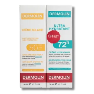 Pack Dermolin - Ecran Solaire + Creme Hydratante