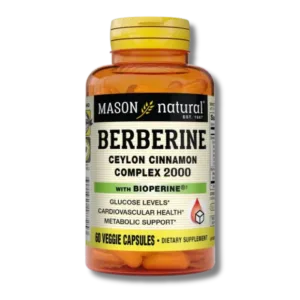 Mason natural - Berberine Ceylon Cinnamon Complex 60Capsules