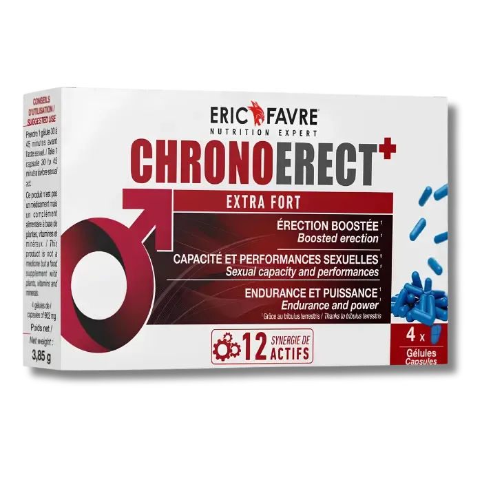 Chrono Erect Formule Extra Forte 4gélules Chrono Erect Formule Extra Forte 4gélules