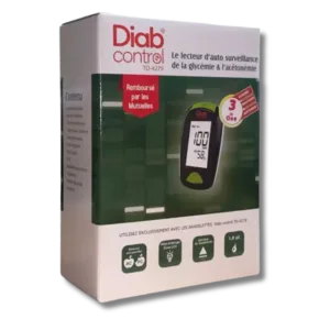 Diab Control - Lecteur de la Glycémie & l'acétonémie
