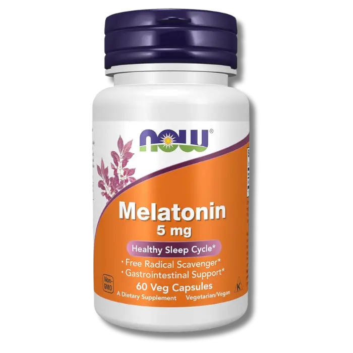 now - Melatonin 5mg 60Capsules now – Melatonin 5mg Healthy Sleep Cycle 60Tablets