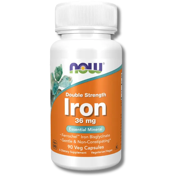 now Double Strength Iron 36mg 90Capsules now Double Strength Iron 36mg 90Capsules