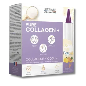Eric Favre - Collagen+ 4000mg Saveur Peche Citron 10 Shots