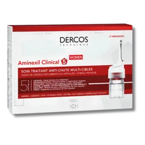 Vichy Dercos Aminexil Clinical 5 Women 21 Ampoules