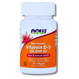 now - Vitamin D3 50.000IU 50Capsules