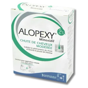 Alopexy Minoxidil 2% Traitement 3Mois 3x60ml