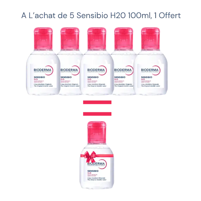 Bioderma - Sensibio H2O Eau Micellaire 5+1 Offre